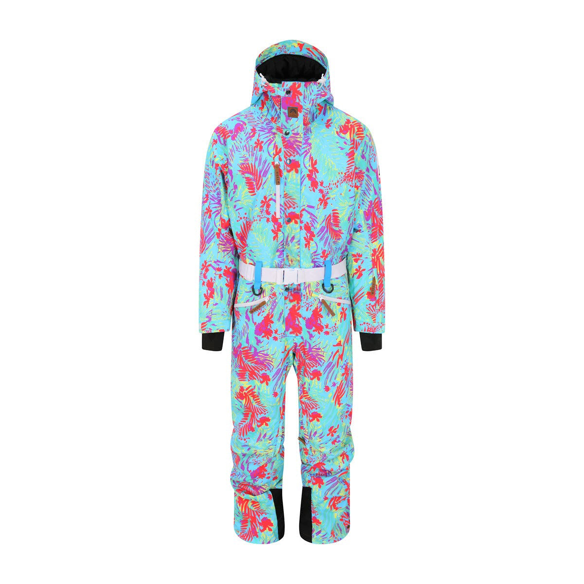 Gin and Juice All In One Ski Suit - Red Fern, Multicoloured - Mens