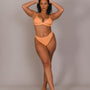 Tangerine Squeeze Boost 'Em Up Bikini Top