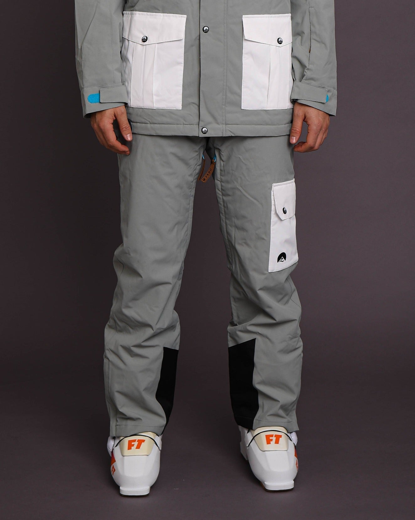 grey snowboard pants