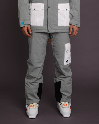 grey snowboard pants