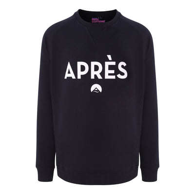 Black Apres Ski / Snowboard Sweatshirt
