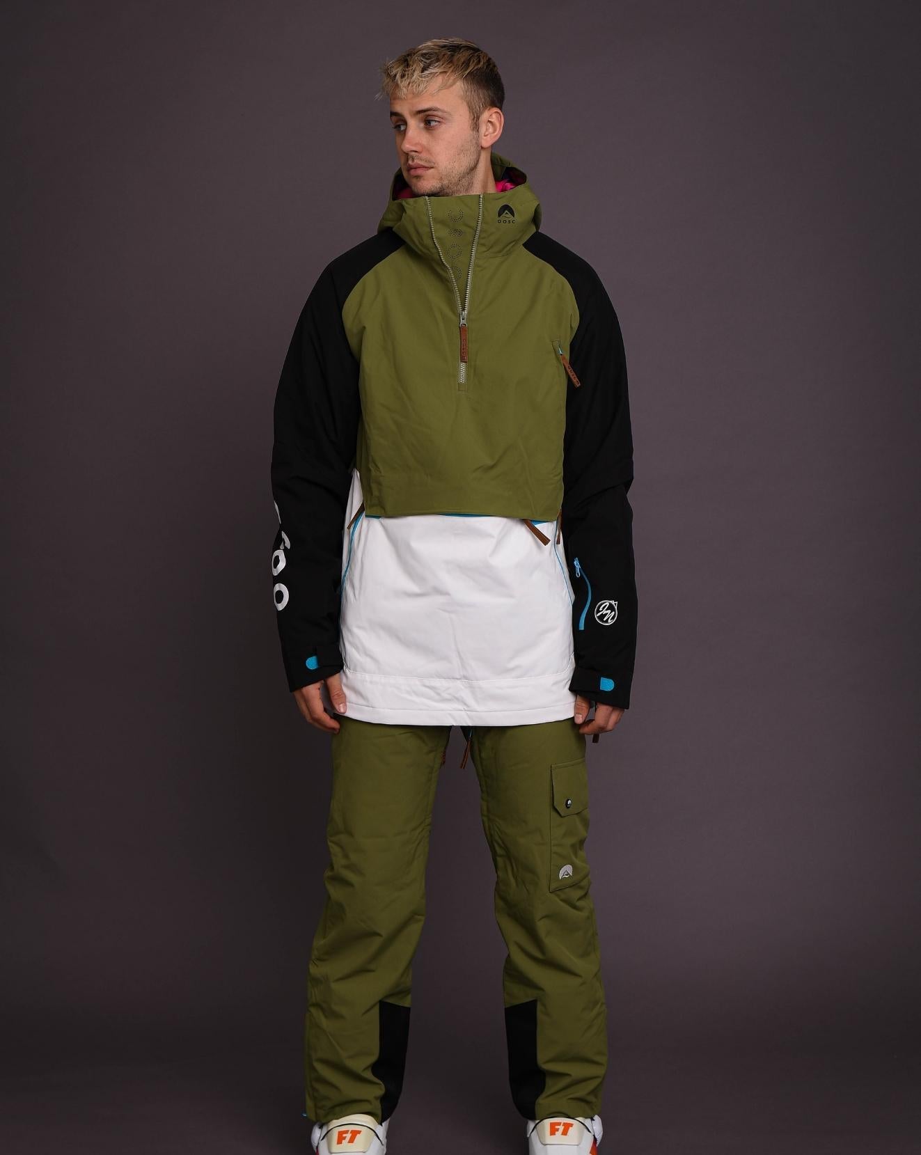 Fresh Pow Men's Ski & Snowboard Pants - Khaki