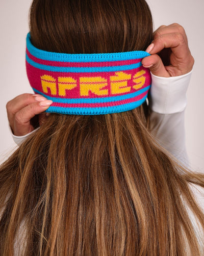 OOSC Après-Stirnband – Blau, Pink, Gelb