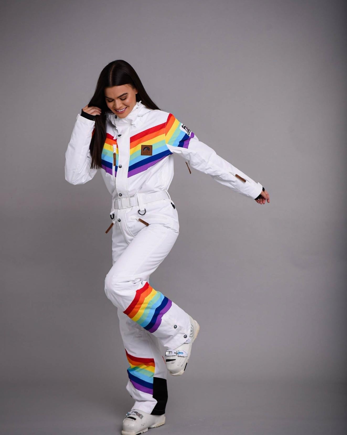 prototype solidaritet Mispend Rainbow Road Women's Ski Suit - OOSC Clothing