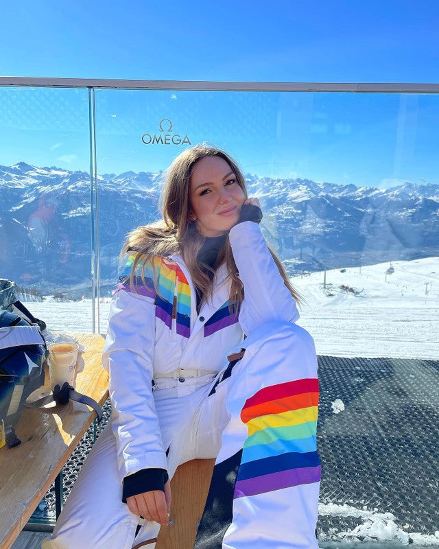 Rainbow Road Ski Suit - Women's