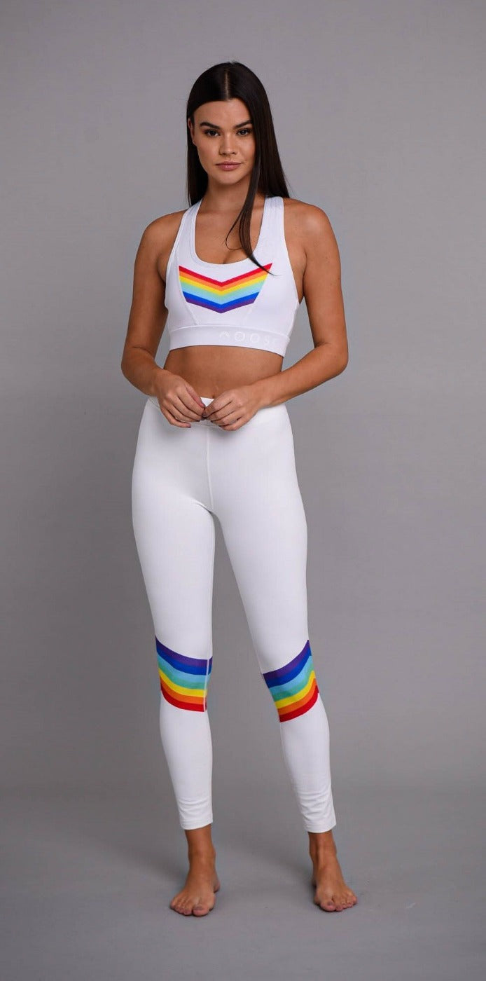 Rainbow Shops Womens Plus Contrast Stitch Detail Leggings, 4X